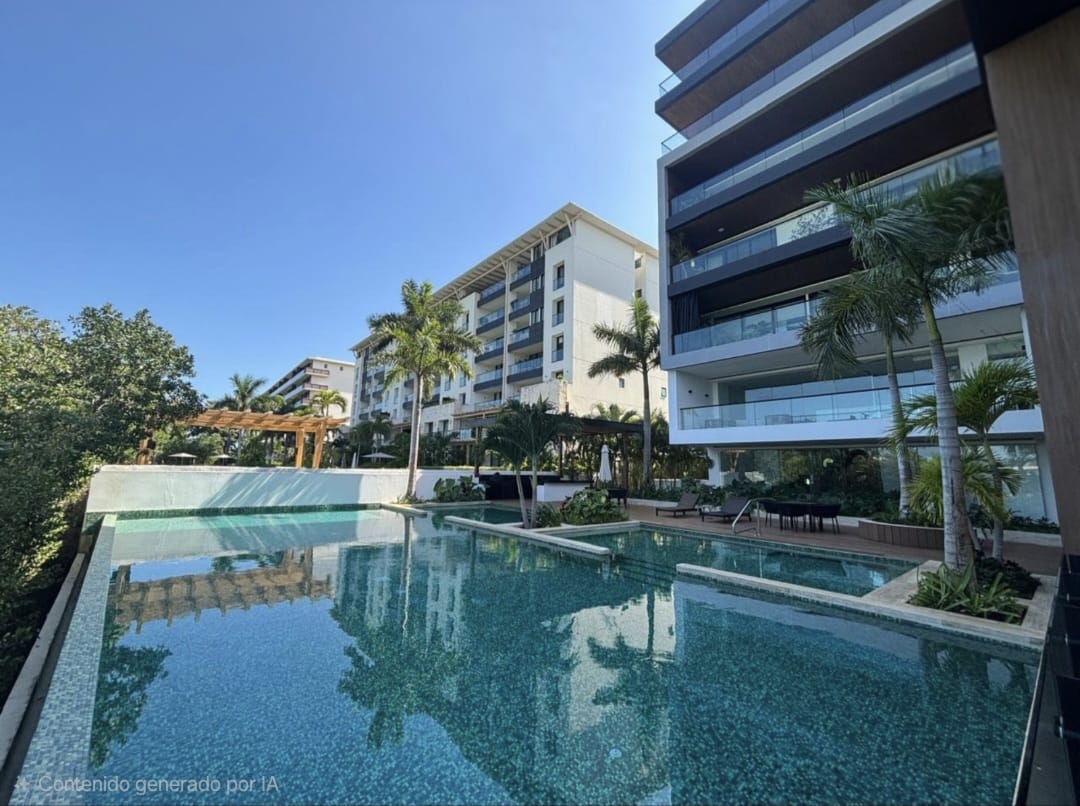 DEPARTAMENTO DE LUJO EN VENTA EN PUERTO CANCÚN, QUINTANA ROO.